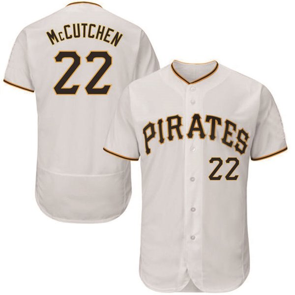 MLB Pittsburgh Pirates Andrew McCutchen White Home Replica Baseball Jersey,  White Large White: Buy Online at Best Price in UAE 